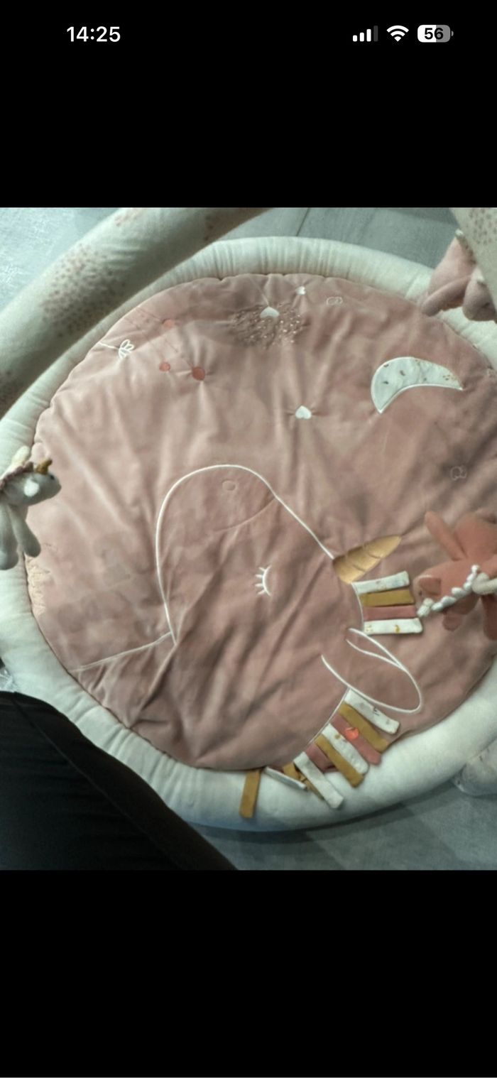 Tapis d éveil rose - photo numéro 3
