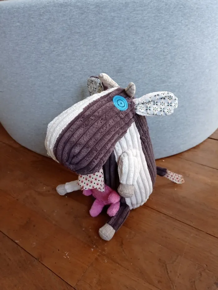 Peluche vache Deglingos