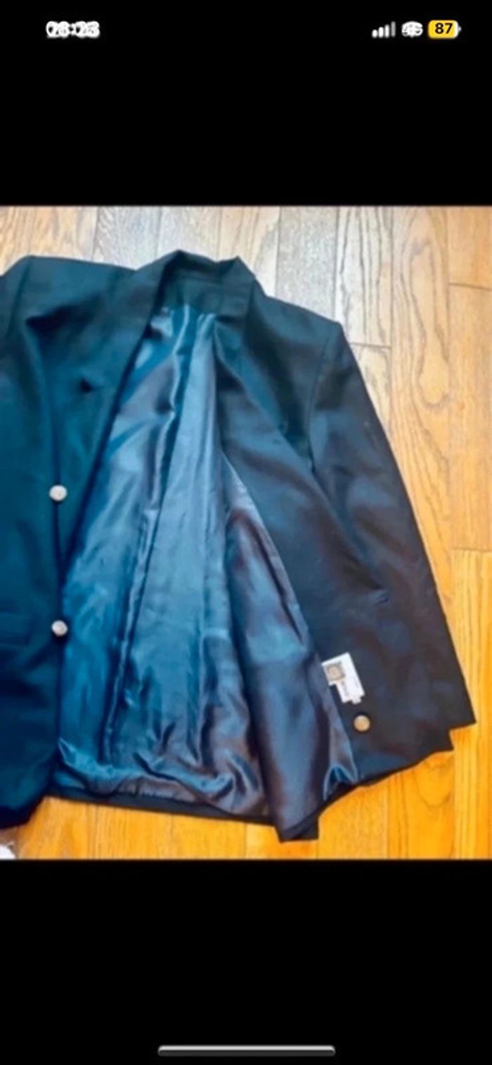 Sublime veste de costume de grande qualité vintage authentique taille 40 - photo numéro 8