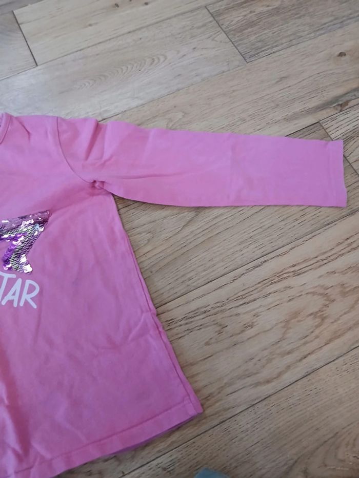 T shirt manche longues 6 ans fille - photo numéro 4