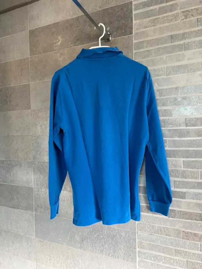 Polo manches longues Ralph Lauren bleu – Taille XS - photo numéro 3