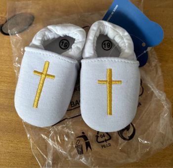 Chaussons baptême