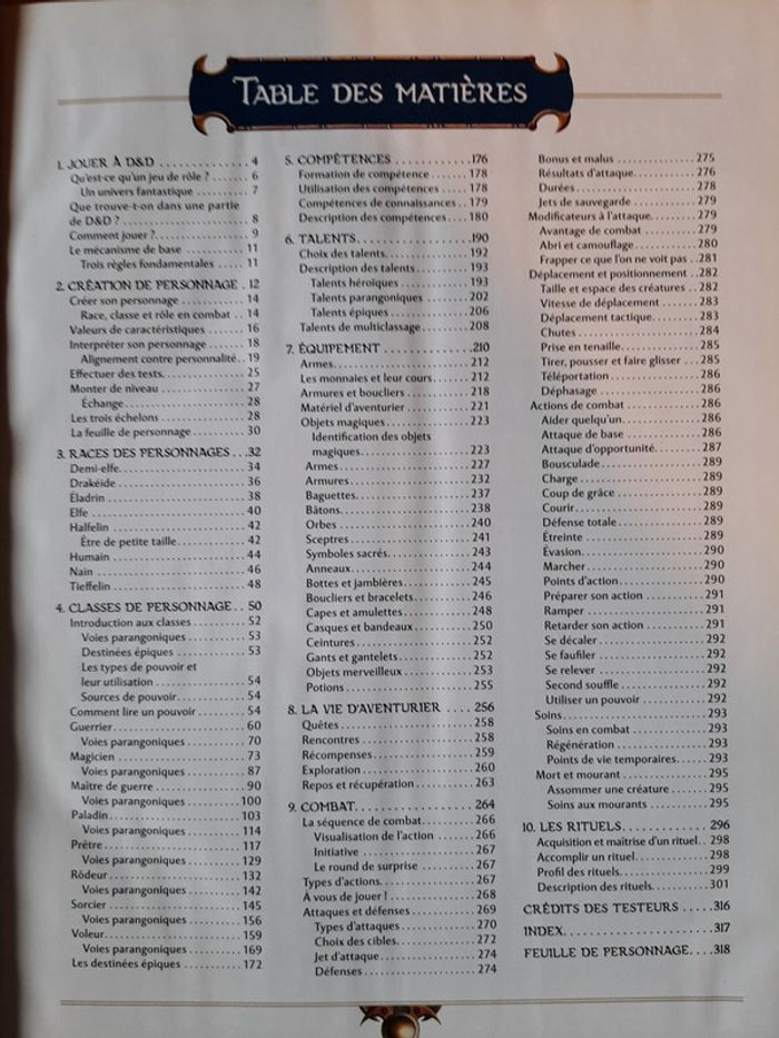 Dungeons & Dragons 4 - Manuel des joueurs - Règles de base du jeu de rôle - photo numéro 4