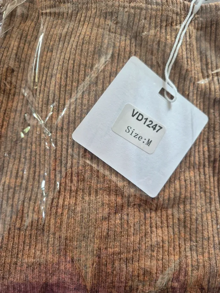 Robe Bustier Taupe Femme avec Ceinture à nouer Taille M - photo numéro 3