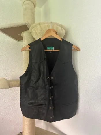 Gilet en cuir