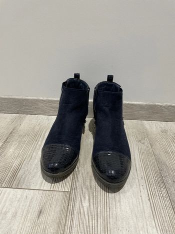 Bottines bleues