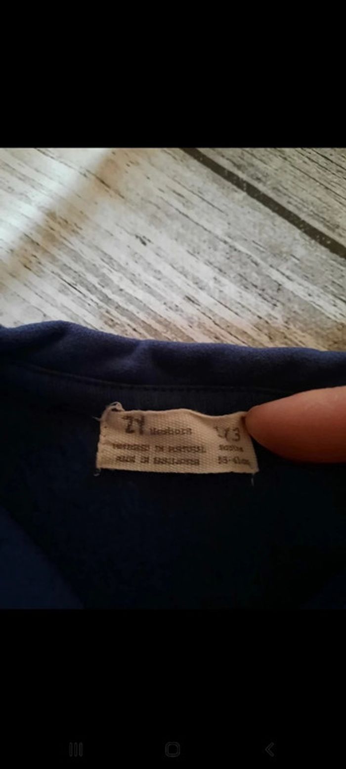 Veste garçon ZY 3 mois en tbe - photo numéro 3