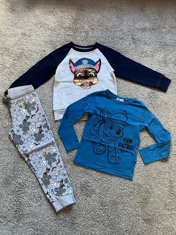 Lot de vêtements pat patrouille 5 ans 