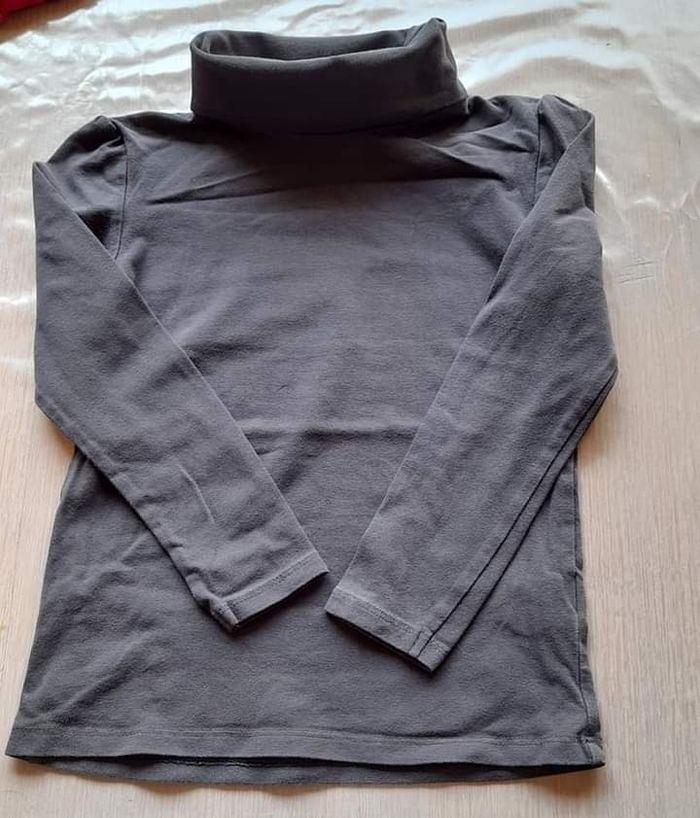 Lot de 3 t-shirts longues manches fille 116 - photo numéro 4