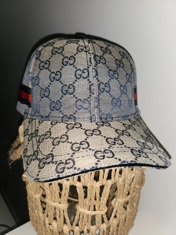 Casquette fasshion gris bleu - photo numéro 3