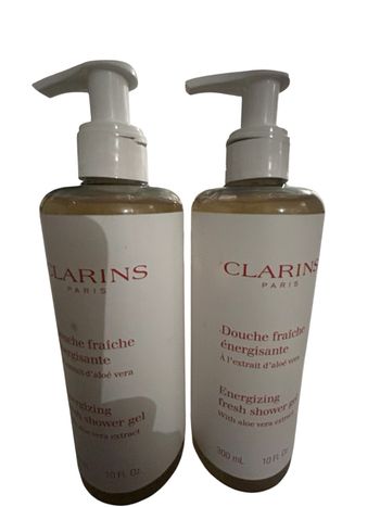 Lot de 2 gel douche Clarins