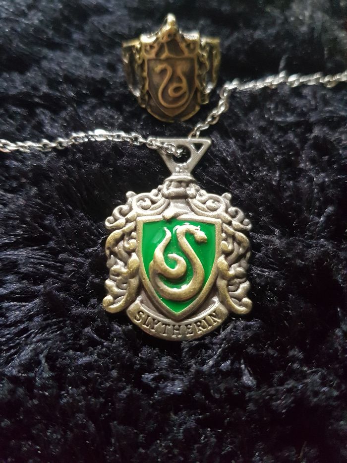 Collier et bague harry Potter - photo numéro 3