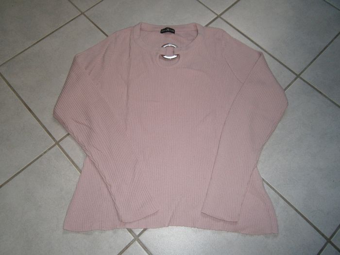 Pull ML rose Taille 42 - photo numéro 2