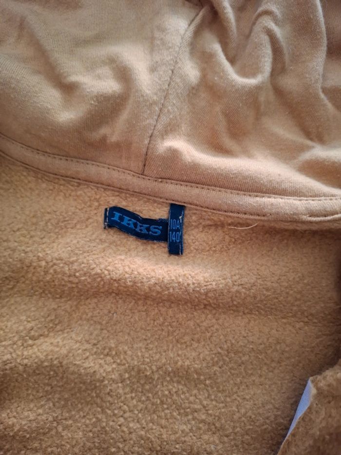 Gilet veste zippé IKKS taille 10 ans en tres bon état - photo numéro 4