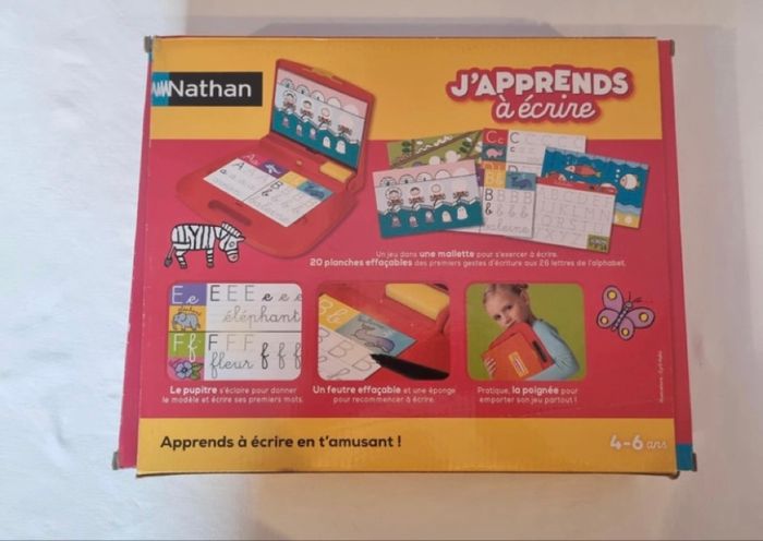 Jeu éducatif 4-6 ans J’apprends à écrire - photo numéro 2