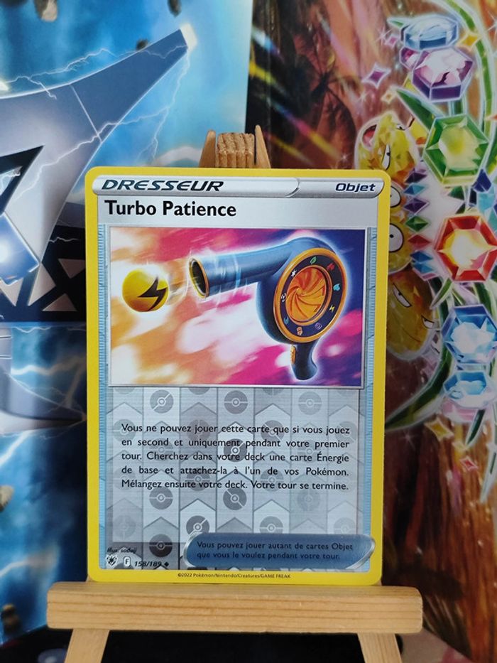 Turbo Patience reverse 158/189 astres radieux