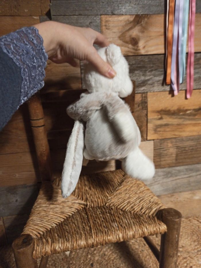 Doudou ours déguisé lapin nicotoy tbe - photo numéro 5
