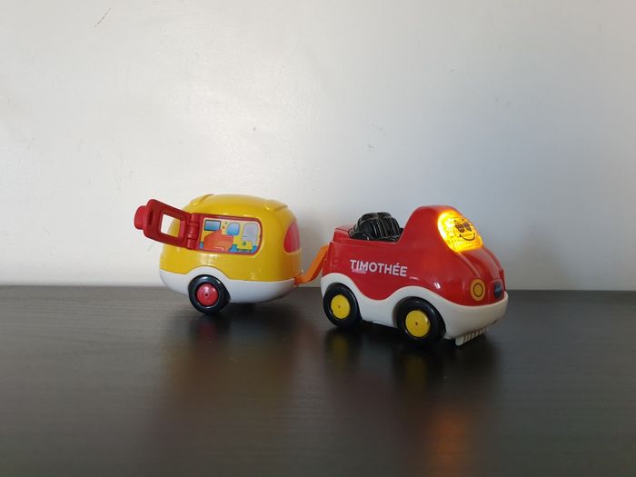 Tut tut bolide composé "Timothée super cabriolet + caravane" VTech