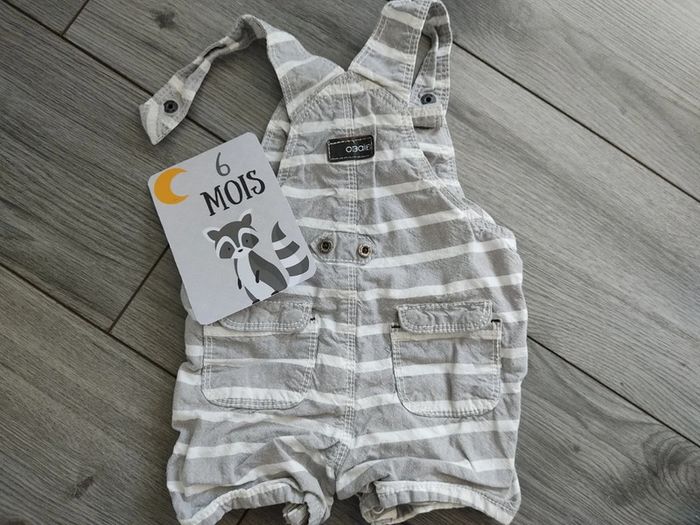 Salopette short taille 6 mois - photo numéro 2