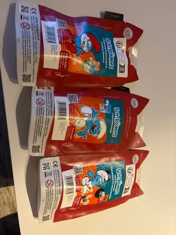 3 Tonies schtroumpfs 