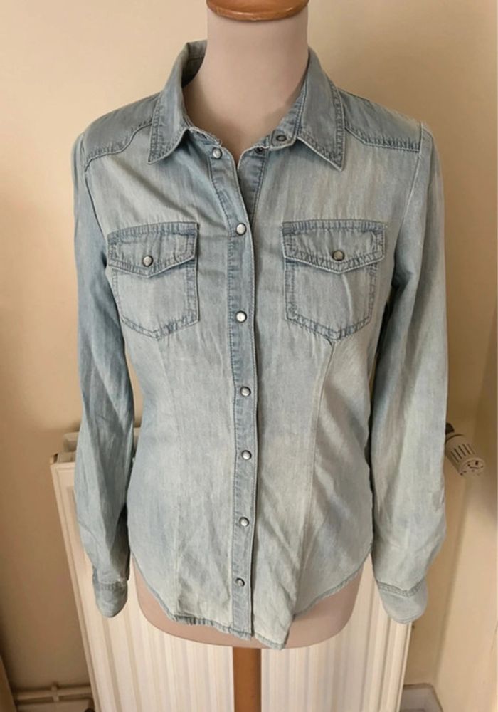 Chemise en jean, bleue, Only