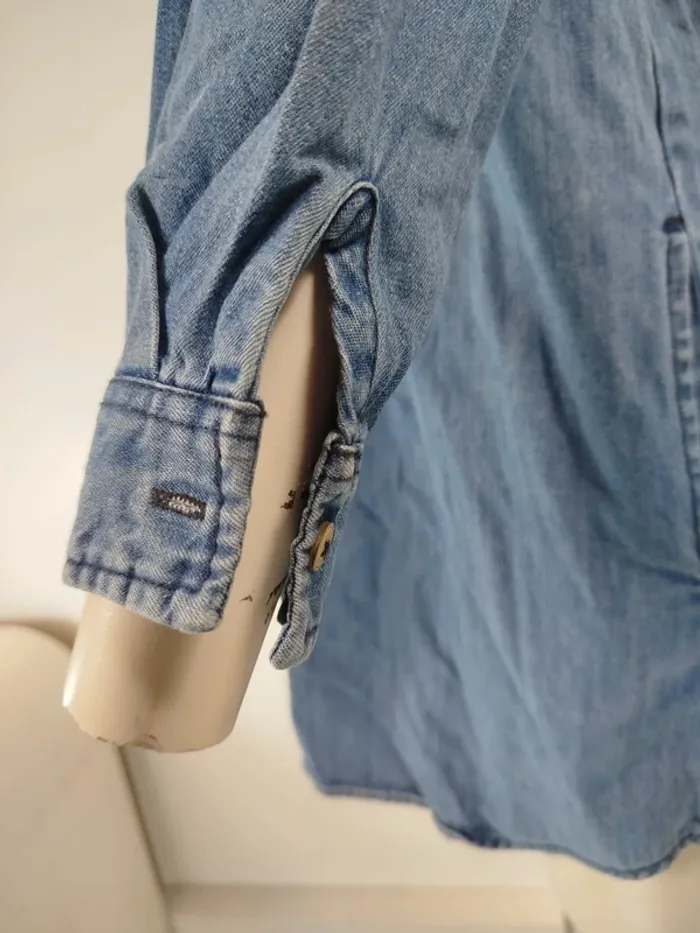 Tunique en jean - Mango taille S A172 - photo numéro 9