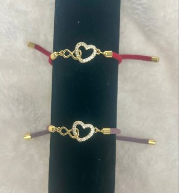 Bracelet femme - Cœur plaqué or 18K