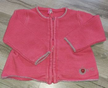 Gilet fille 12 mois