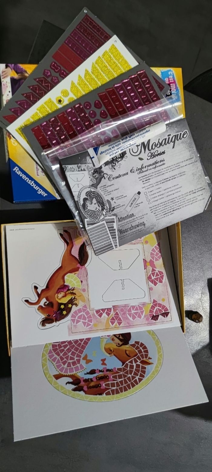 Mosaïque horses - photo numéro 2