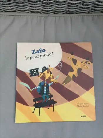 Joli livre pour enfants "Zafo le petit pirate !"