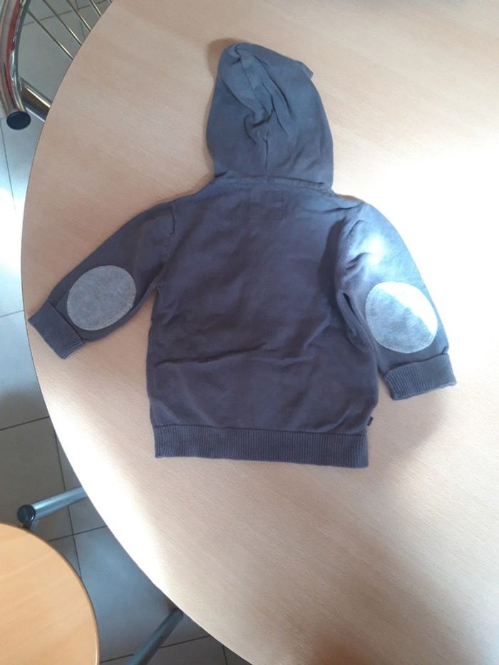 Gilet à capuche 6 mois Obaibi - photo numéro 4