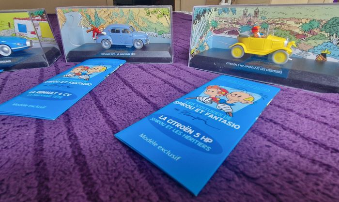 Voiture de collection Spirou et Fantasio - photo numéro 2