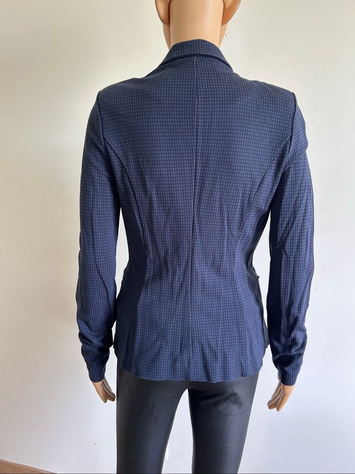 Blazer bleu marine ICHI taille S jamais porté - photo numéro 5