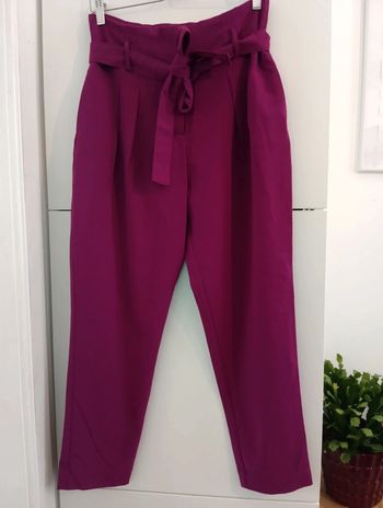 Pantalon violet pourpre Cache cache taille