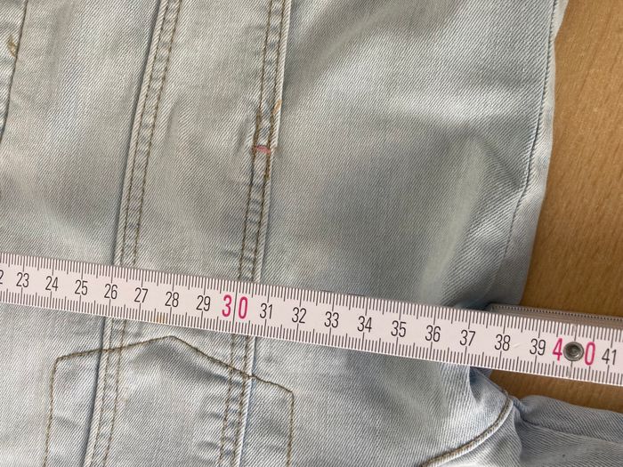 veste en jeans 158 cm 12 ans - photo numéro 7