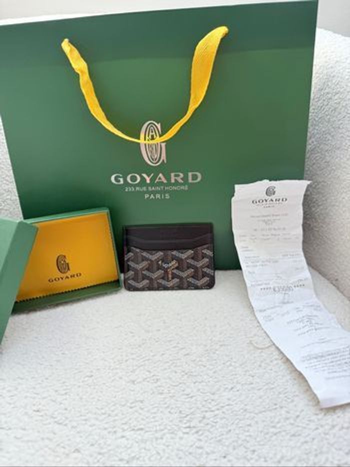 Porte Carte Goyard Noir