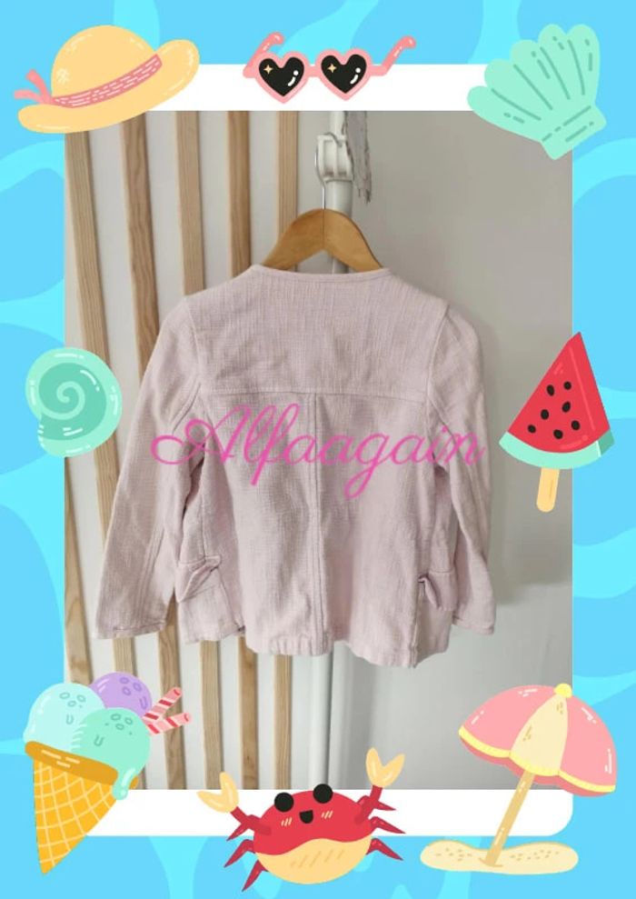 Veste rose Zara 6/7ans - photo numéro 7