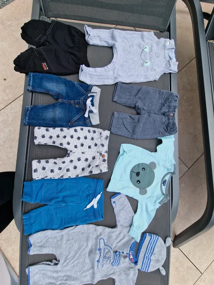 Lot vêtements bébé garçon 3 mois - photo numéro 3