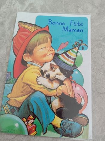 Carte bonne fête maman