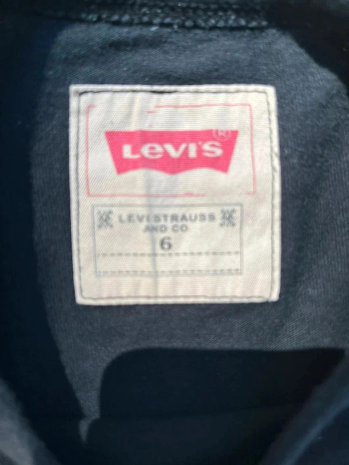 T shirt manche longue lewi’s taille 6 ans - photo numéro 4