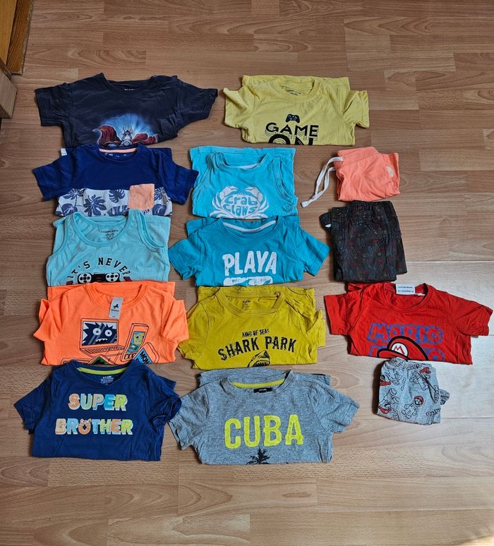 Gros lot été 4 ans 13 vêtements