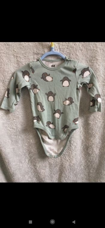 Bodie h&m 68cm pingouin