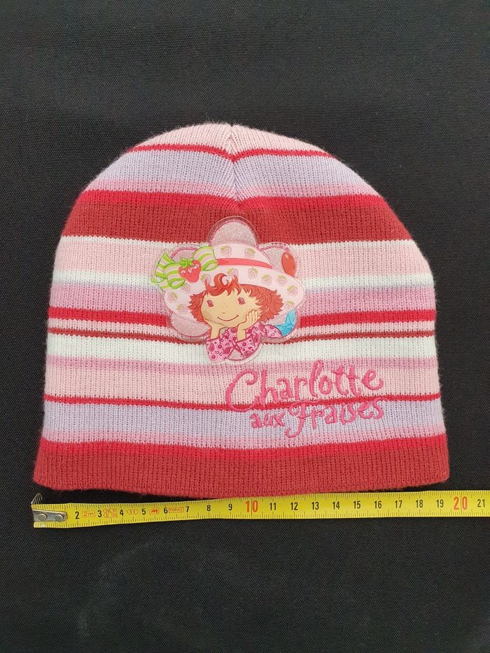 Bonnet Charlotte aux fraises 40cm - photo numéro 6