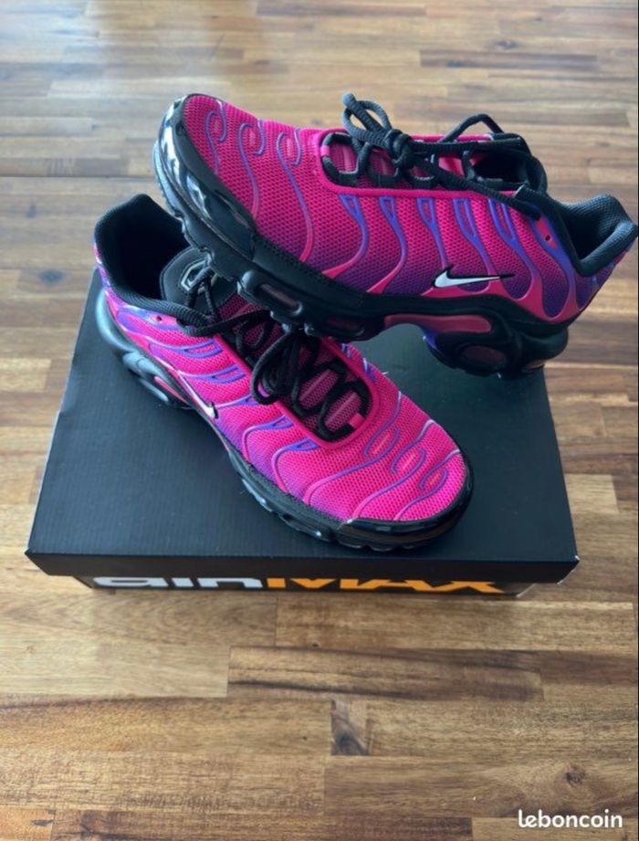 Nike tn rose violet noir 34 - photo numéro 2