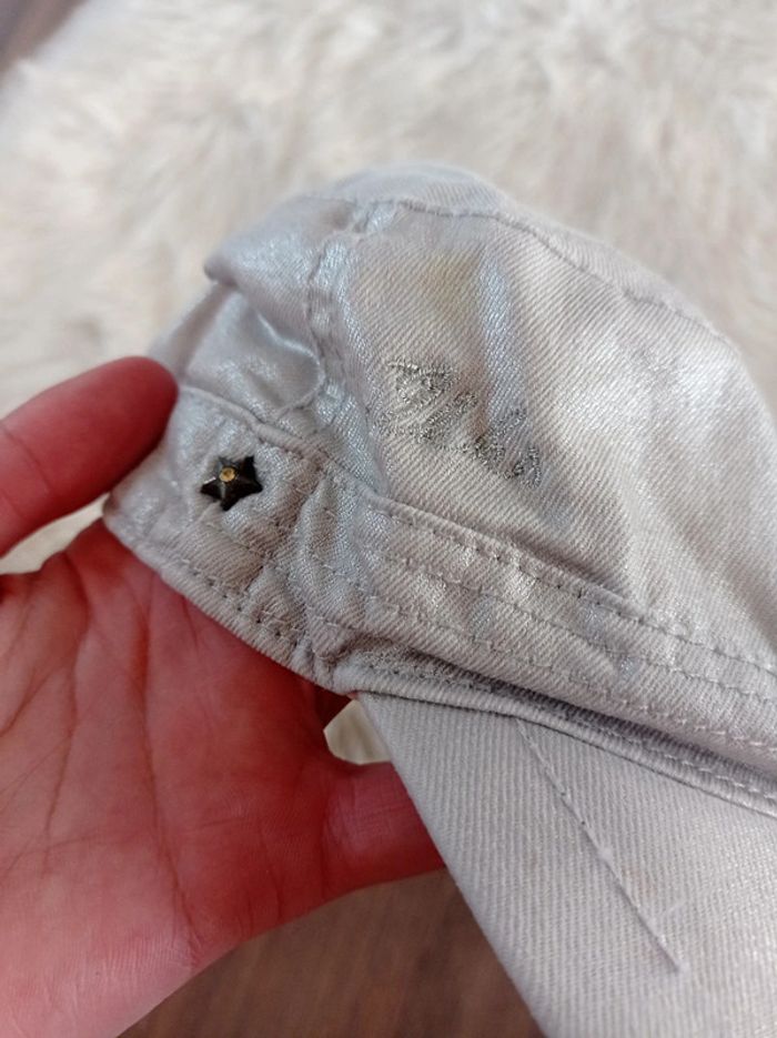 1€ ikks 🔆 casquette gris taille 49 environ 1/3 ans - photo numéro 2