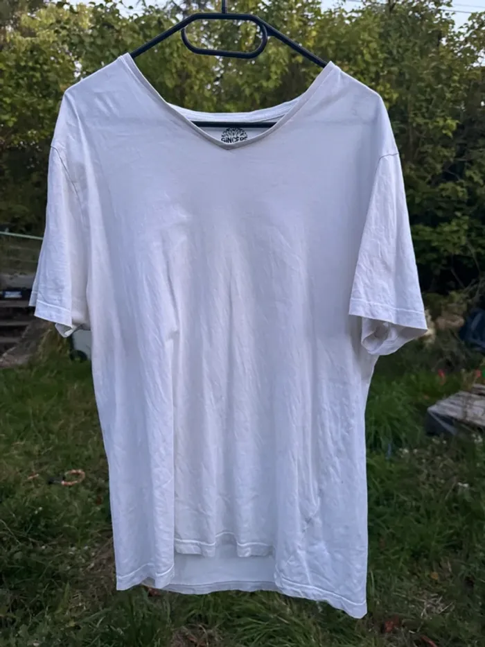 TEE shirt blanc basic
