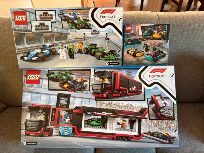 Pack Lego City voitures Formule 1 - 60400 - 60474 - 60445 - photo numéro 2