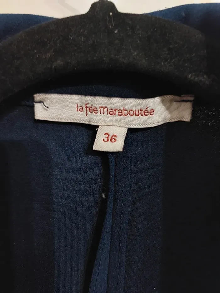 Blazer La Fee Maraboutee – 36 – Bleu – État : Excellent - photo numéro 5