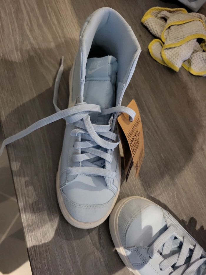 Basket nike mid next nature montante bleu - photo numéro 3
