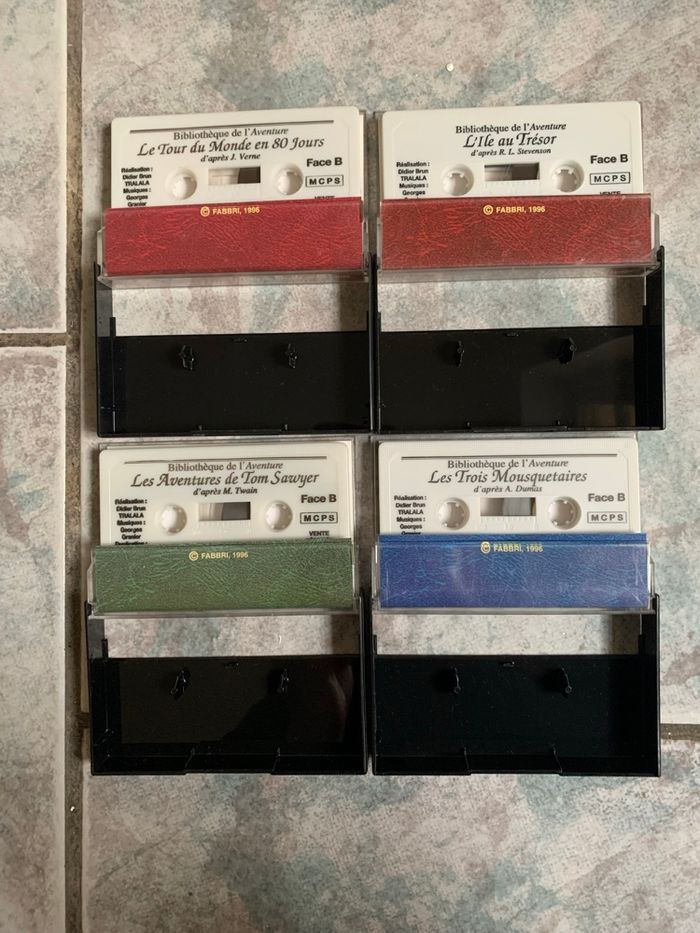 Cassette audio bibliothèque de l’aventure - photo numéro 3